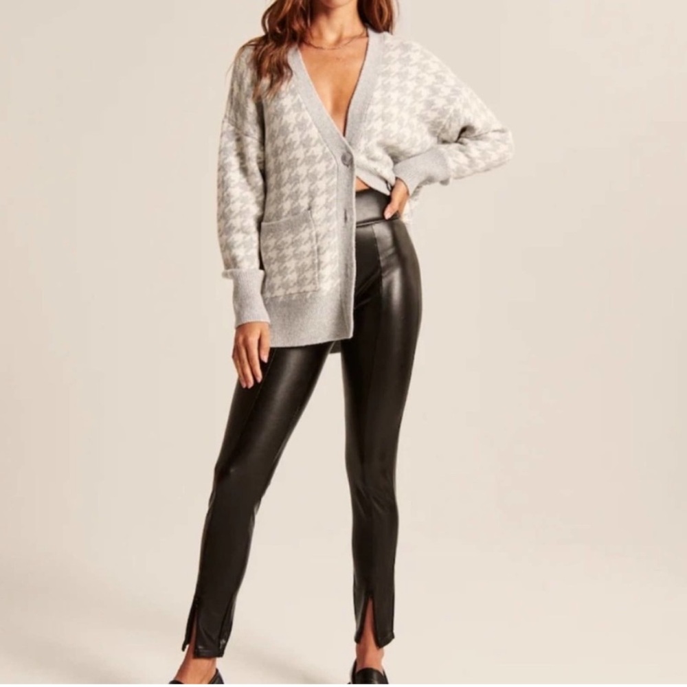 Abercrombie & Fitch Vegan Leather Leggings/Pants